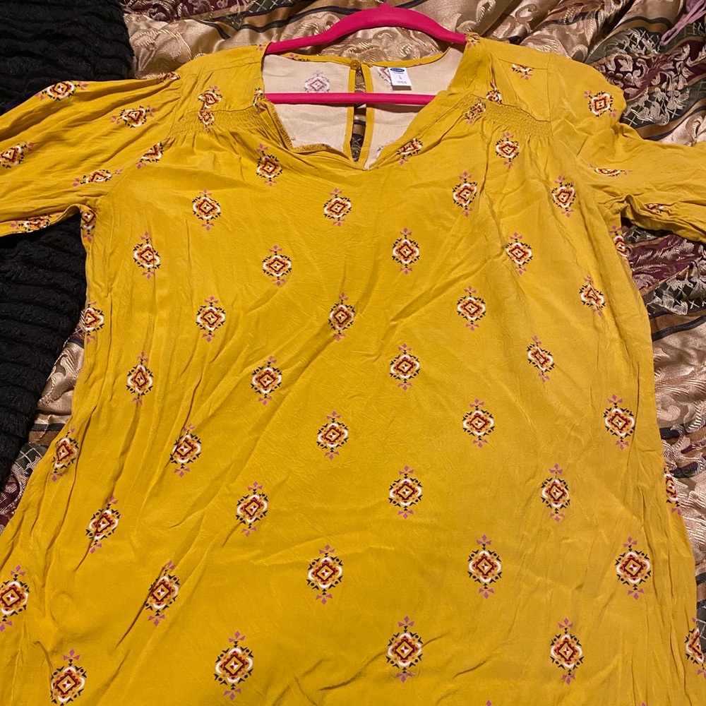 Yellow dress